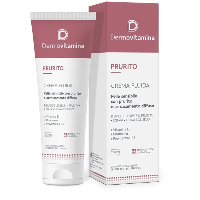 Dermovitamina Prurito, Crema Emolliente Lenitiva 150ml - Dermovitamina