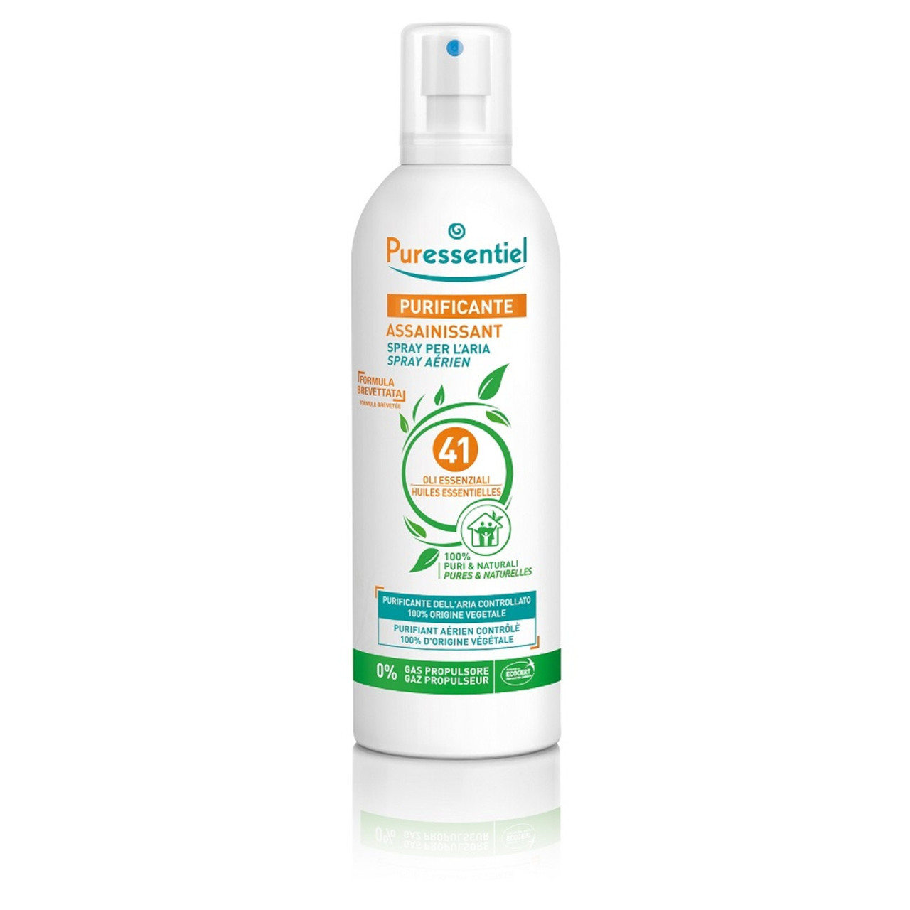 Spray Purificante Aria con 41 Oli Essenziali 500ml - Puressentiel