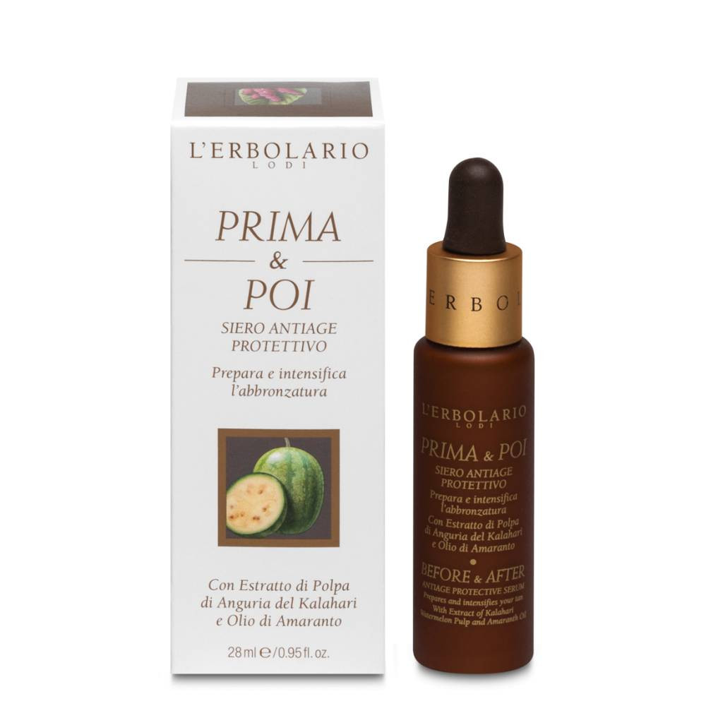 Siero Antiage Protettivo Prima & Poi 28ml - L'Erbolario