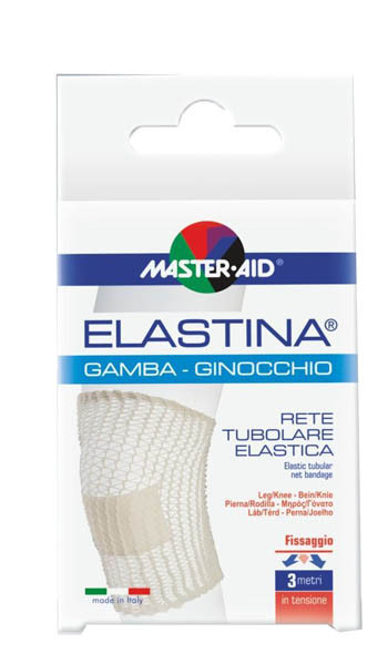 Master-Aid Elastina Rete Tubolare Elastica Gamba Ginocchio - Master-Aid