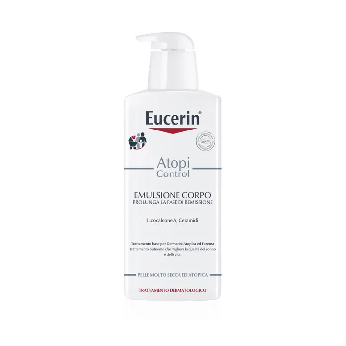 Eucerin AtopiControl Emulsione Corpo Lenitiva e Nutriente 400 ml - Eucerin