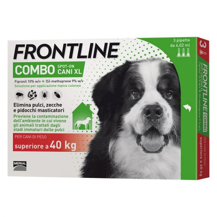 Frontline Combo Spot-On Cani XL per Cani oltre 40 kg - Frontline