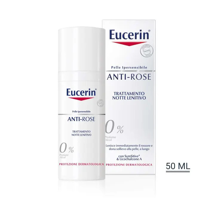 Eucerin Antirose Trattamento Lenitivo Notte 50ml - Eucerin