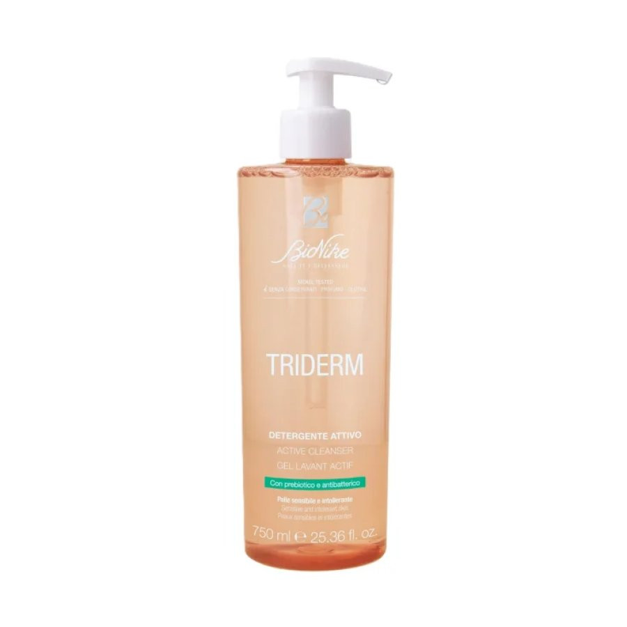 Triderm Detergente Attivo con Prebiotici e Antibatterico 750 ml - Bionike