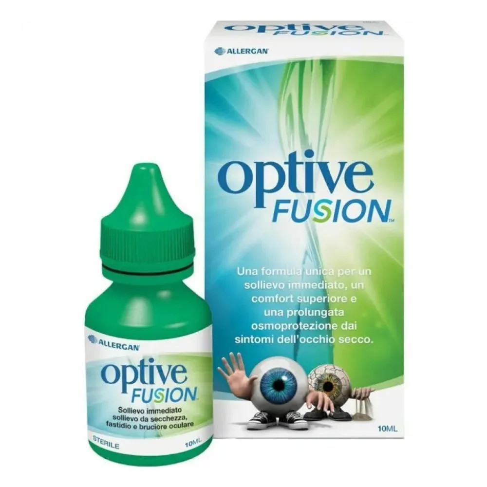 Optive Fusion Soluzione Oftalmica Lubrificante Osmoprotettiva 10ml - Optive