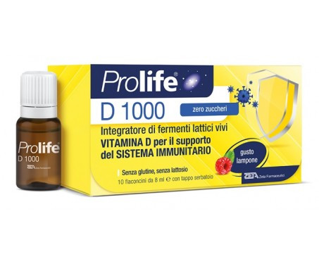 Prolife D 1000 Integratore Fermenti Lattici e Vitamina D - Prolife