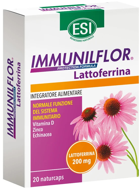 Immunilflor Integratore per Difese Immunitarie 20 Naturcaps - ESI