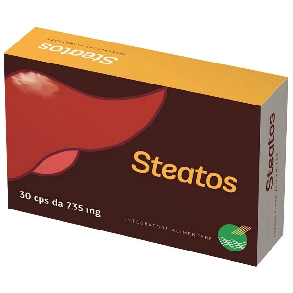 Steatos Integratore per Fegato e Vie Biliari 30 Capsule - Officine Naturali