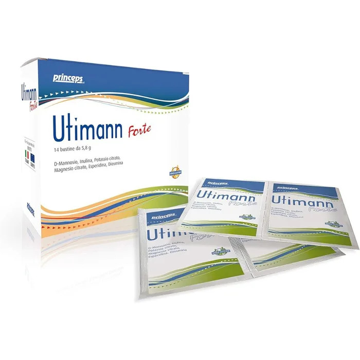 Utimann Forte Integratore per Vie Urinarie 14 Bustine - Princeps