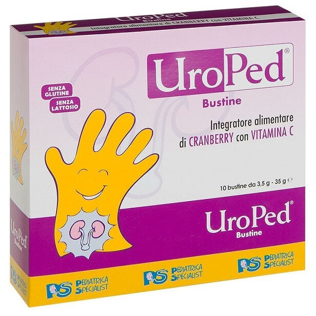 UroPed Integratore Alimentare per Vie Urinarie 10 Bustine - Pediatrica
