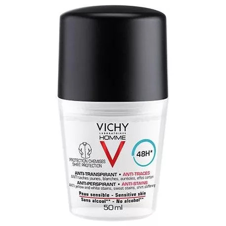 Deodorante Uomo Anti-Macchie Roll-on 50 ml - Vichy