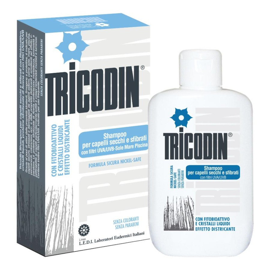 Tricodin Shampoo Capelli Secchi Delicato e Idratante 125ml - GD Srl