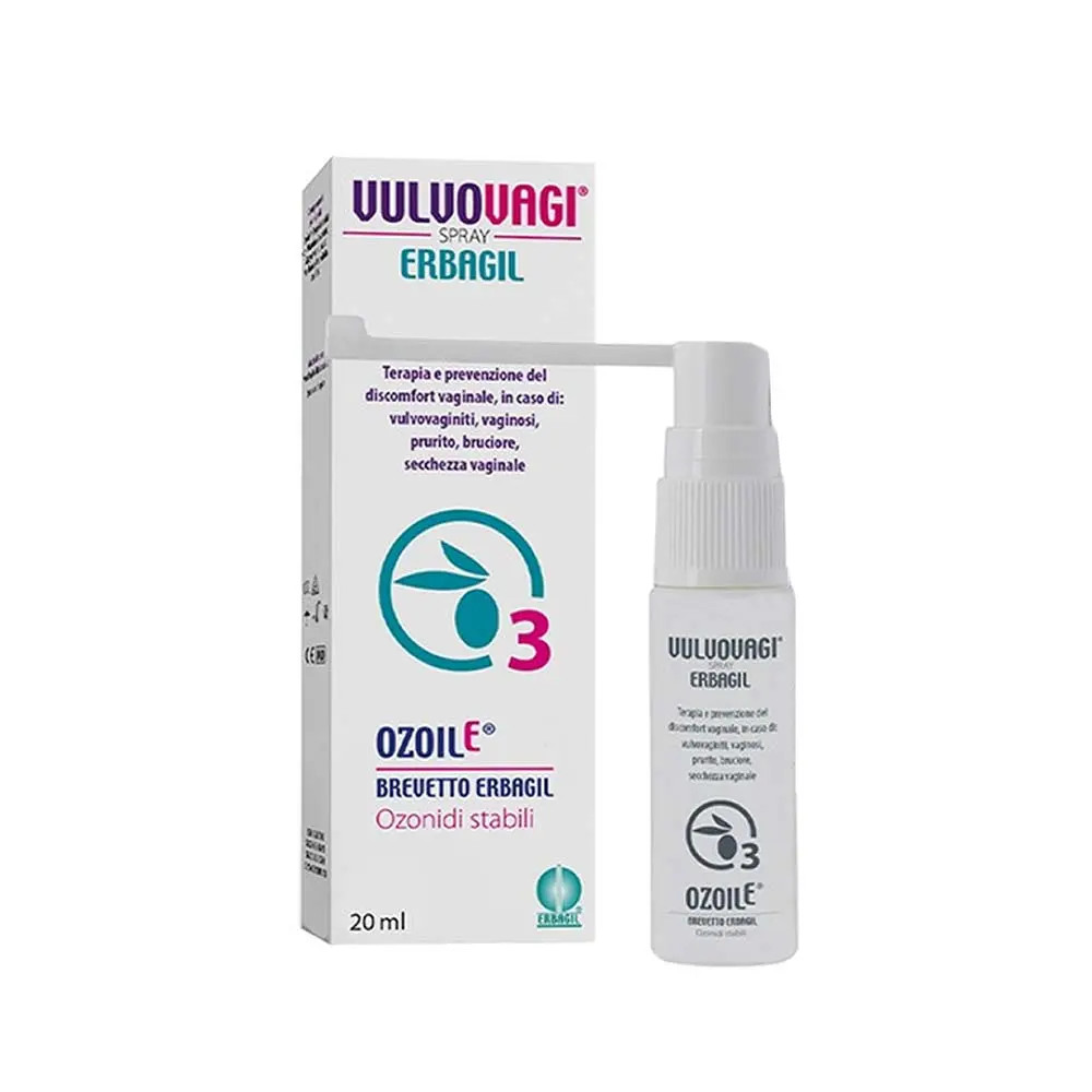 Vulvovagi Spray per Vulvovaginiti e Secchezza Vaginale 20 ml - Erbagil