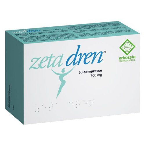 Zeta Dren Integratore Alimentare Drenante e Depurativo 60 Compresse - ZETA DREN