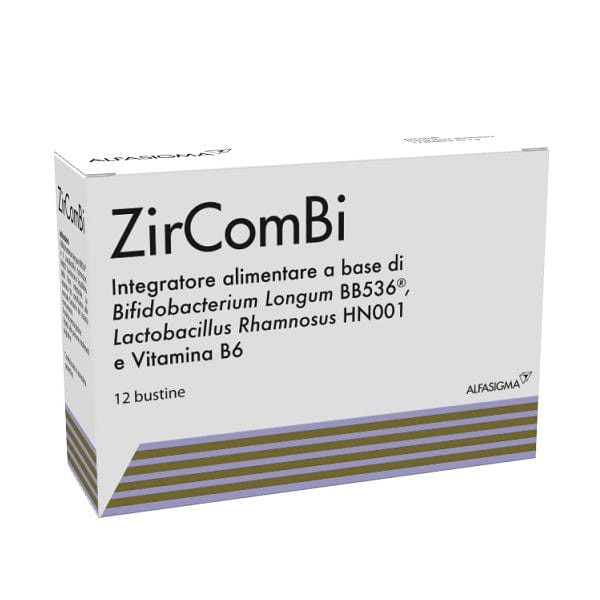 Zircombi Integratore per Equilibrio Flora Intestinale - 12 Bustine - ZIRCOMBI