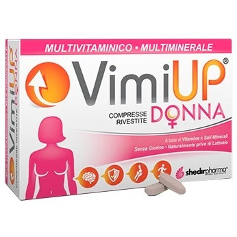 Vimi Up Donna Integratore Multivitaminico 30 Compresse - Shedir Pharma