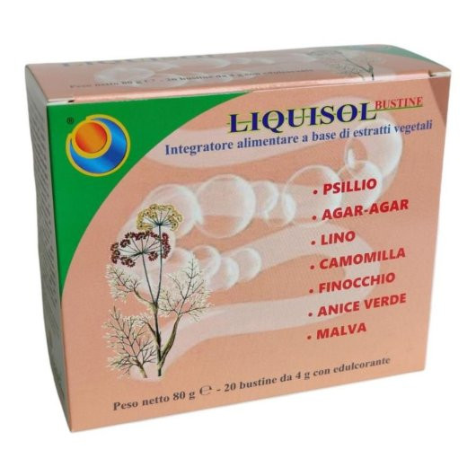 Liquisol Integratore Benessere Intestinale 20 Bustine - Herboplanet