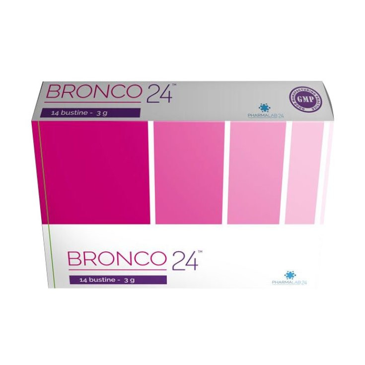 Bronco24 Integratore Alimentare per Naso e Gola 14 Bustine - Pharmalab24