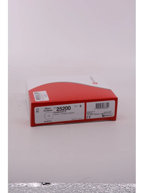 Hollister Chiaro Placca Colostomia Conform 2 Con Barriera Protettiva Idrocolloidale Flagia Flottante Foro 55 Mm 5 Pezzi - Immagine 4