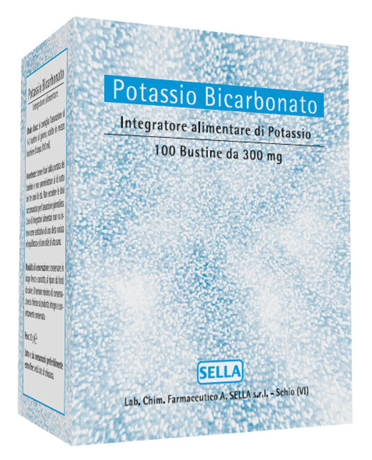 Potassio Bicarbonato Sella Integratore in Polvere - 100 Bustine