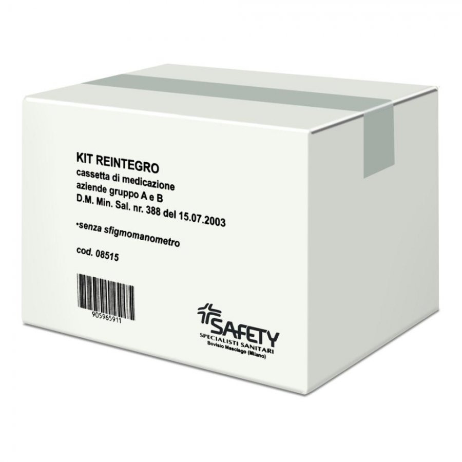 Kit Reintegro Gruppo A/B per Cassetta Pronto Soccorso - Safety
