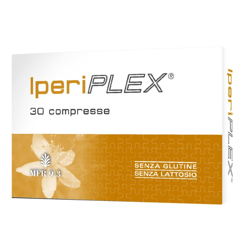 Iperiplex Integratore Tono Umore e Benessere Mentale 30 Compresse - Omeopiacenza