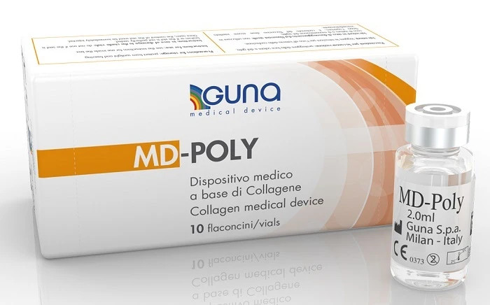 MD-POLY Italia Dispositivo Medico in Fiale Iniettabili 2ml, 10 Fiale - GUNA