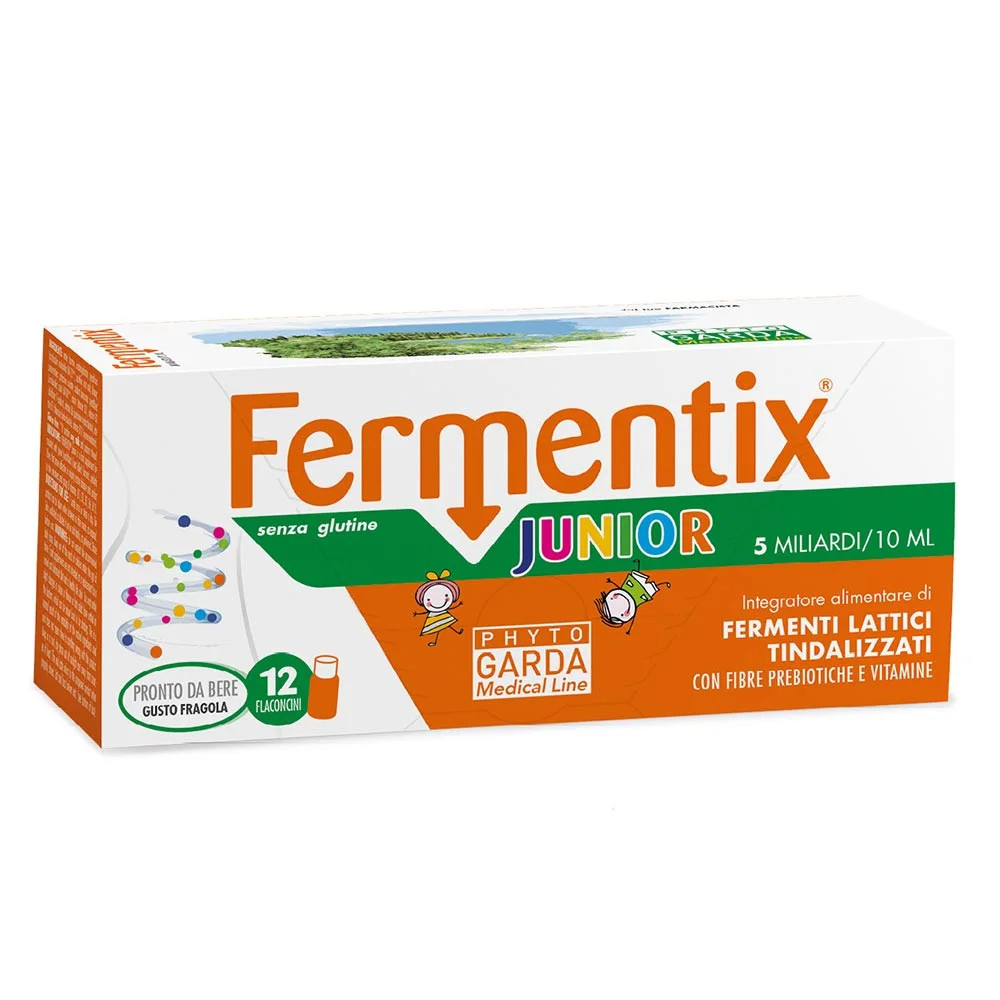 Fermentix Junior Integratore Alimentare Fermenti Lattici 12 Flaconcini - Fermentix