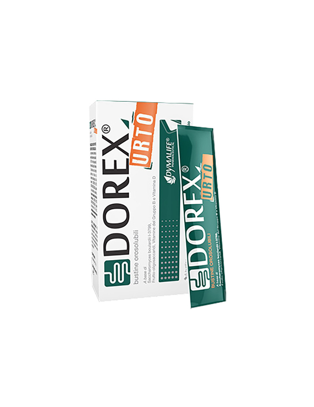 Dorex Urto Integratore per Flora Intestinale 6 Bustine Orosolubili - Shedir