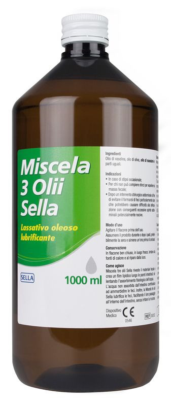 Sella Miscela 3 Olii Lassativo 1 Litro Md - Immagine 4