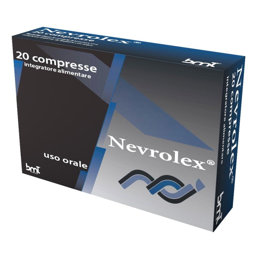 Nevrolex 20 Compresse Integratore Alimentare con Vitamine B, C, E - BMT PHARMA