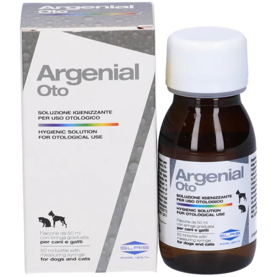 Argenial Oto Soluzione Igienizzante Cani e Gatti 50ml - Slais