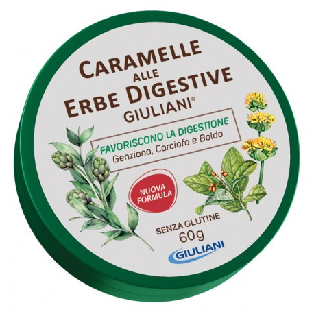 Caramelle Digestive alle Erbe 60g - Giuliani