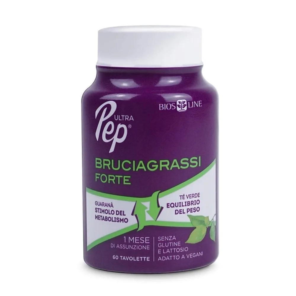 Ultra Pep Bruciagrassi Forte Integratore Metabolismo 60 Tavolette - Ultra Pep