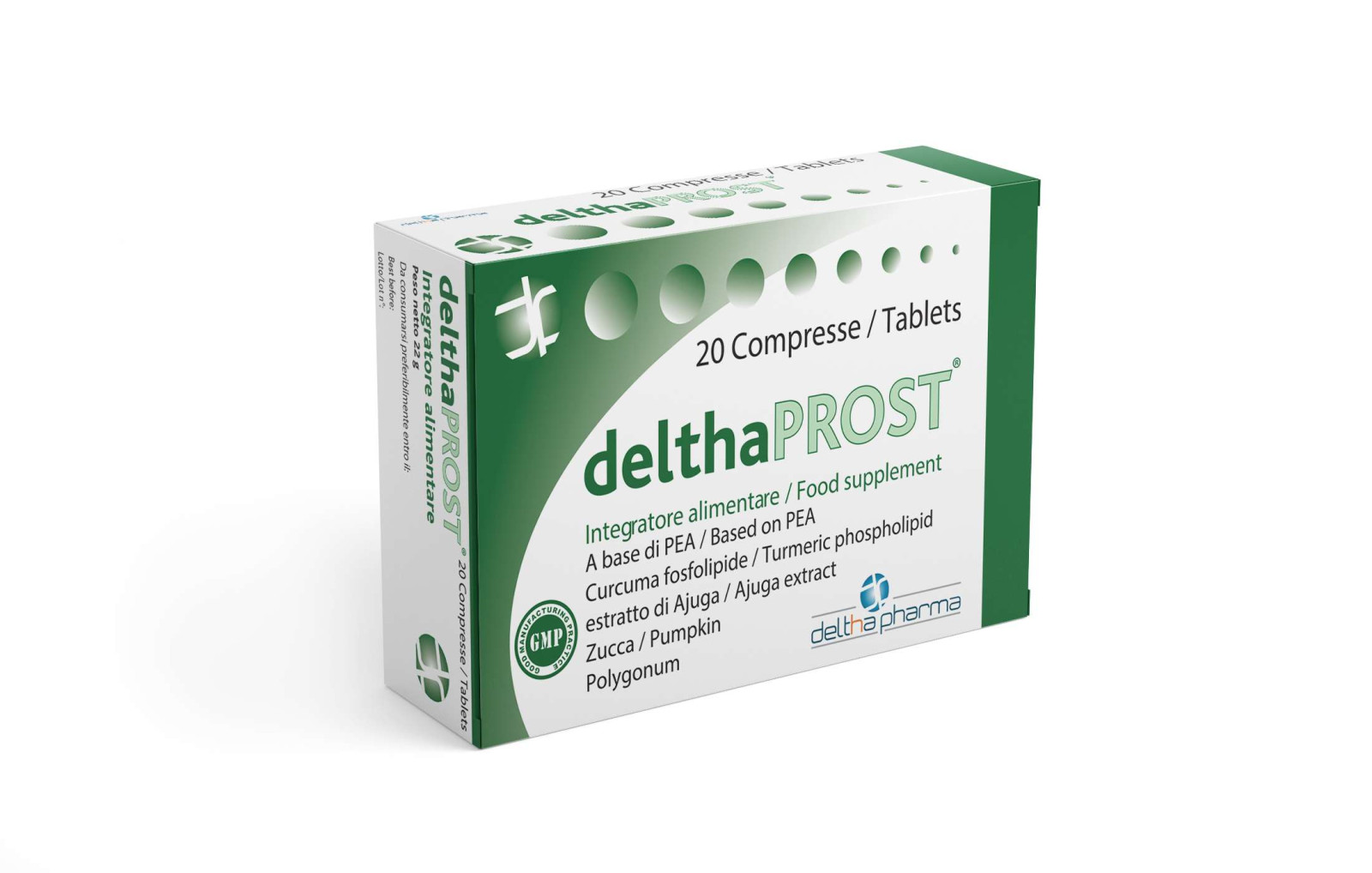 Delthaprost 20 Compresse Perla Funzionalità Della Prostata 22 G Bambino - Immagine 6