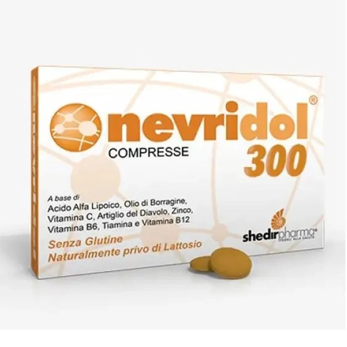 Nevridol 300 Integratore Supporto Sistema Nervoso 30 Compresse - Nevridol