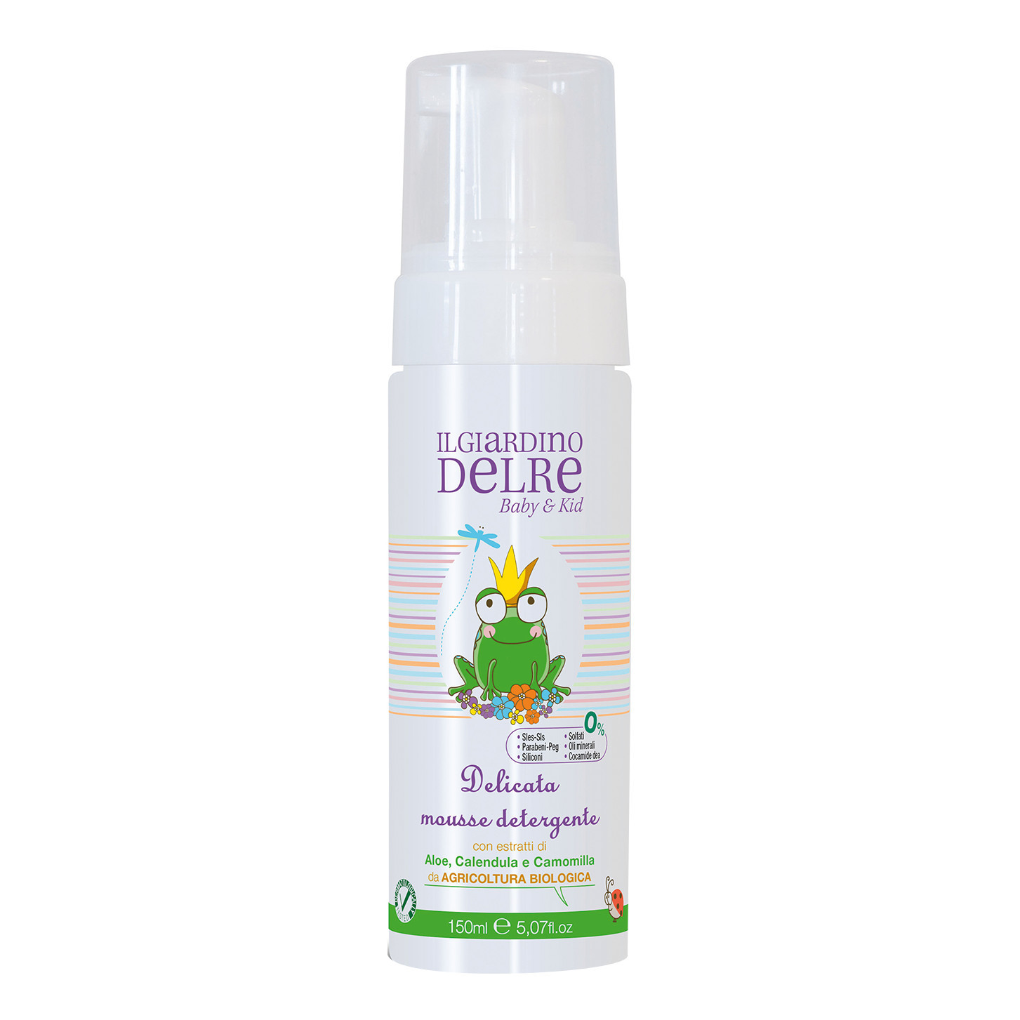 Mousse Detergente Delicata Viso Corpo 150ml - Pharmactive Srl