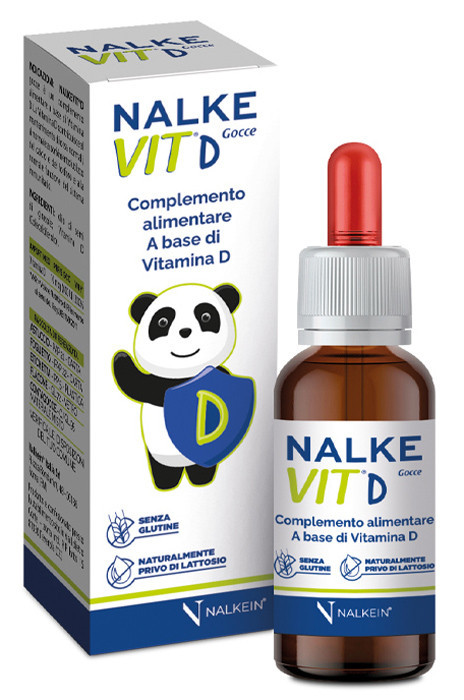 Nalkevit D Gocce con Vitamina D3 Integratore Alimentare 9ml - Nalkein
