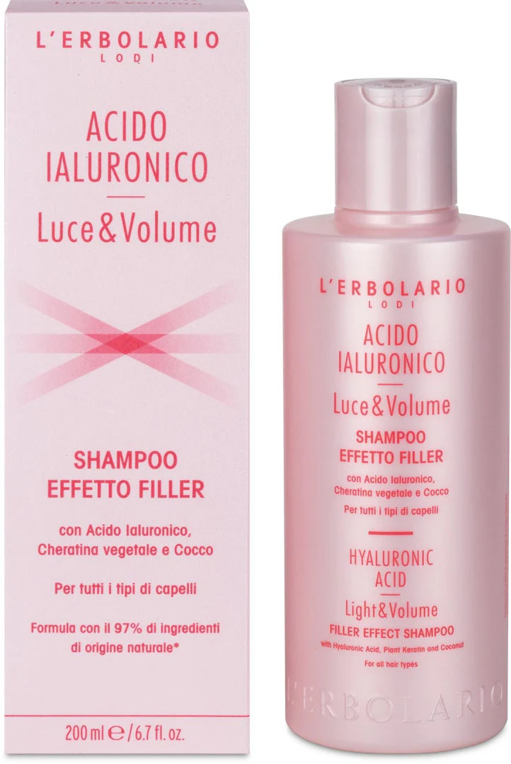 L'Erbolario Shampoo Effetto Filler Luce&Volume 200ml - L'Erbolario