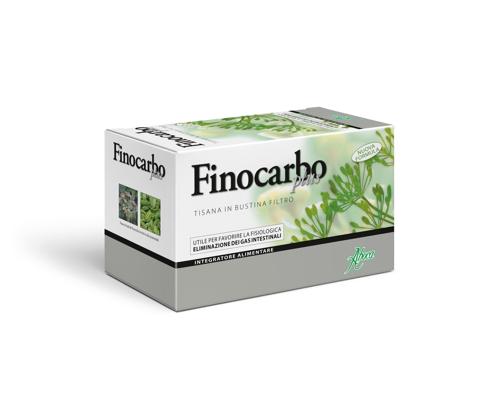 Finocarbo Plus Tisana Erbe Carminative Benessere Intestino 20 Bustine - Aboca