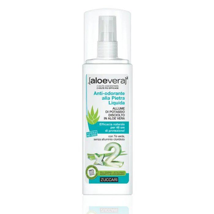 Aloevera2 Antiodorante Pietra Liquida Spray No-Gas 100 ml - ZUCCARI