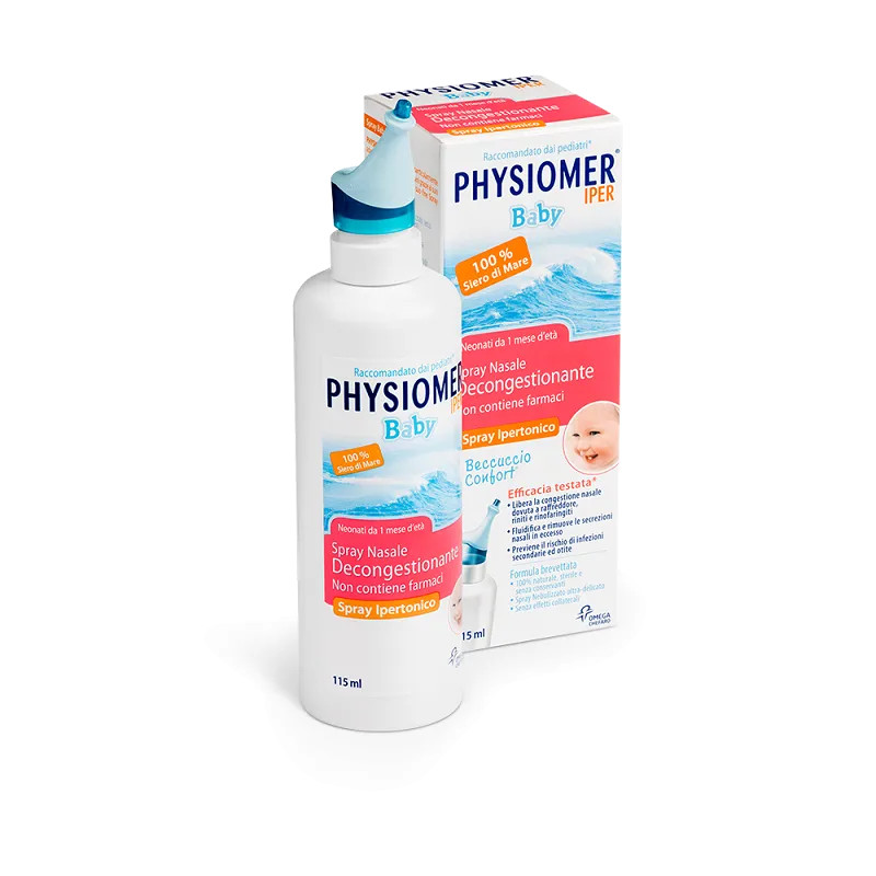 Physiomer Baby Iper Spray Nasale Decongestionante 115 ml - Physiomer