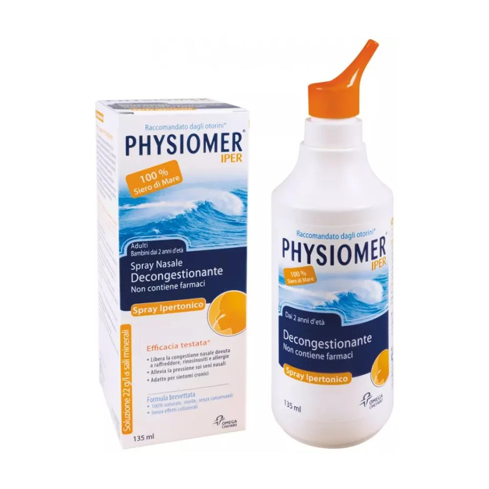 Physiomer Spray Ipertonico per Naso 135ml - Physiomer