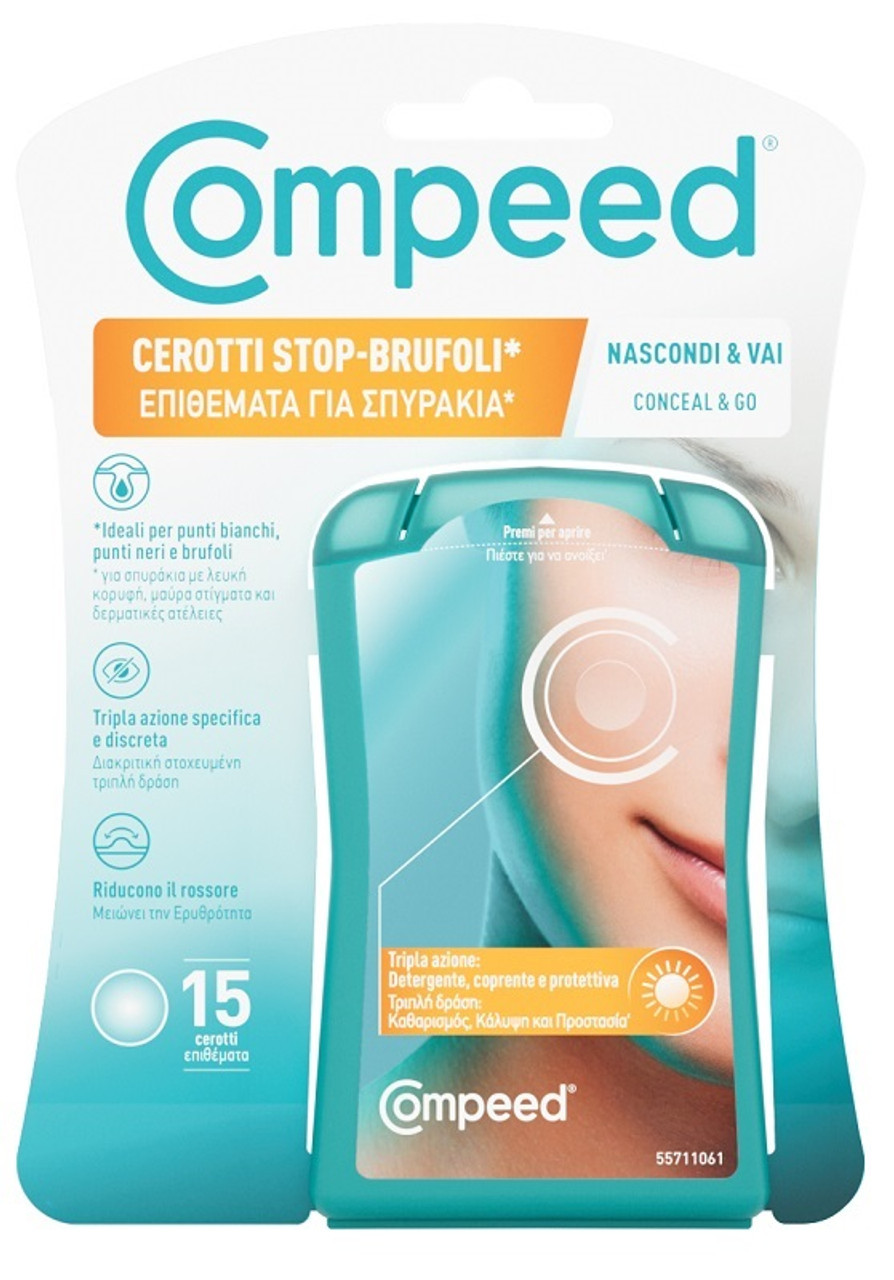 Compeed Cerotti Stop Brufoli - 15 Pezzi