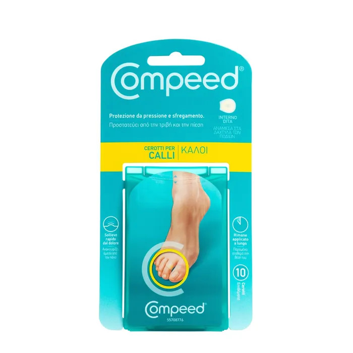 Cerotti per Calli Interno Dita 10 Pezzi - Compeed