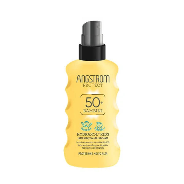 PROTEZIONE SOLARE 50 + ANGSTROM BAMBINI LATTE SPRAY RESISTENTE ACQUA - Immagine 12