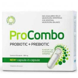 ProCombo Integratore Probiotico e Prebiotico per Flora Intestinale 10 Capsule - VisiSlim