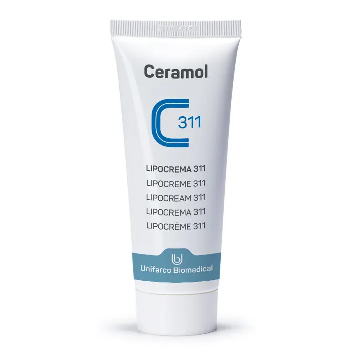 Ceramol Lipocrema 311 Crema Lenitiva e Idratante 100ml - Unifarco