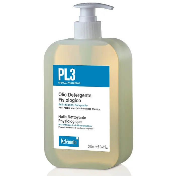 Olio Detergente Fisiologico PL3 per Pelli molto Secche 500ml - PL3