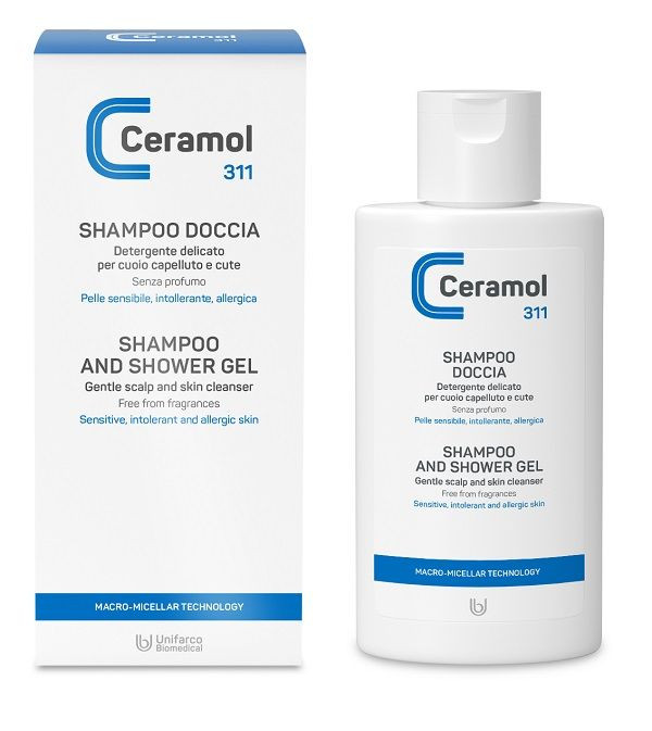 Ceramol Shampoo Doccia Delicato 200ml - Unifarco